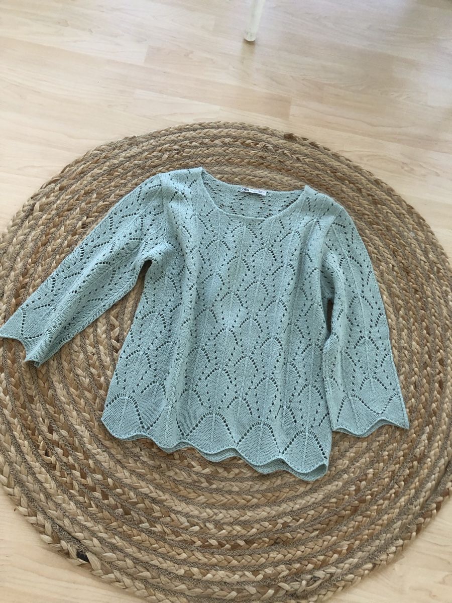 Zara Maglioni & Felpe: Zara  Strickpullover, Mint Grün, Grösse 36/S – Nuovo (secondo la descrizione) da Dübendorf venduto da mar_s66c 4