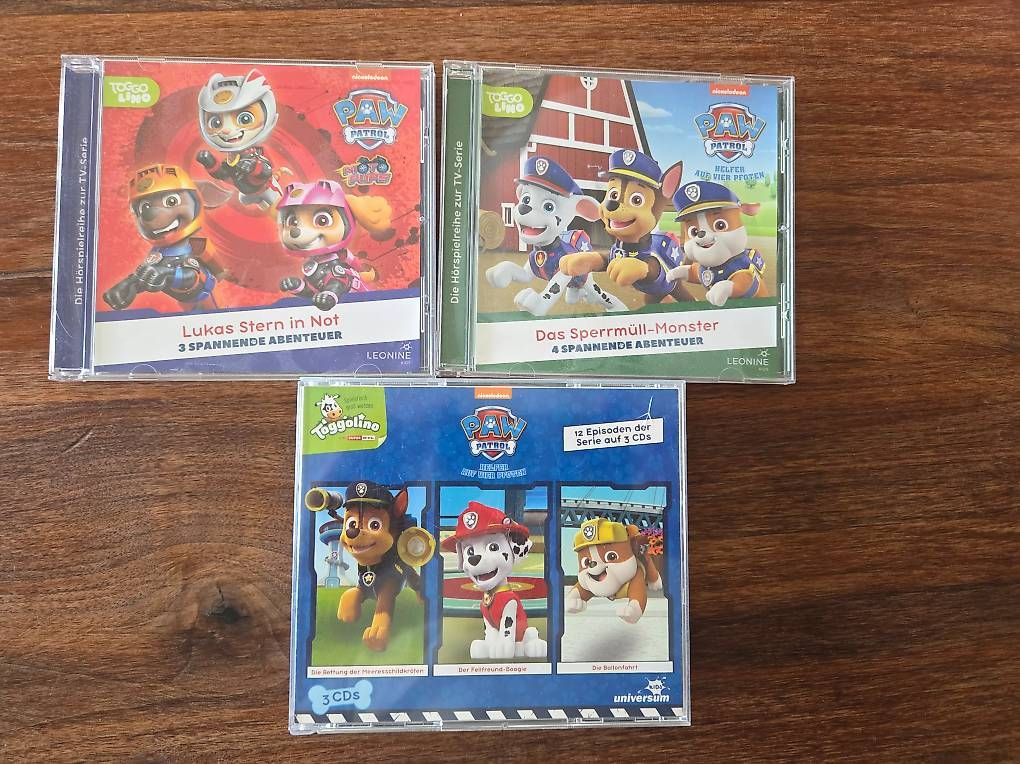 Audiolibri: 3 CD Paw Patrol – Usato da Dinhard venduto da Xspark