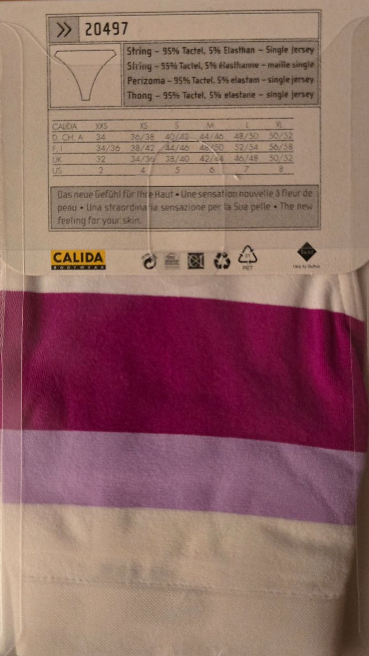 Calida Autres dessous: Calida String S 40/42 – Neuf avec emballage d'origine à Meggen par everydaysale 1