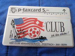 PTT p-taxcard 5.- WM USA 1994 Sammlerstück