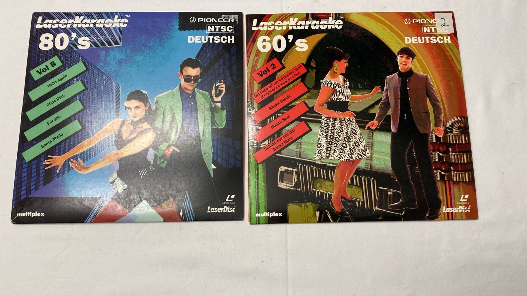 Tutti i DVDs: 2 Laser Karaoke Disc – Usato da Dietikon venduto da Rima57