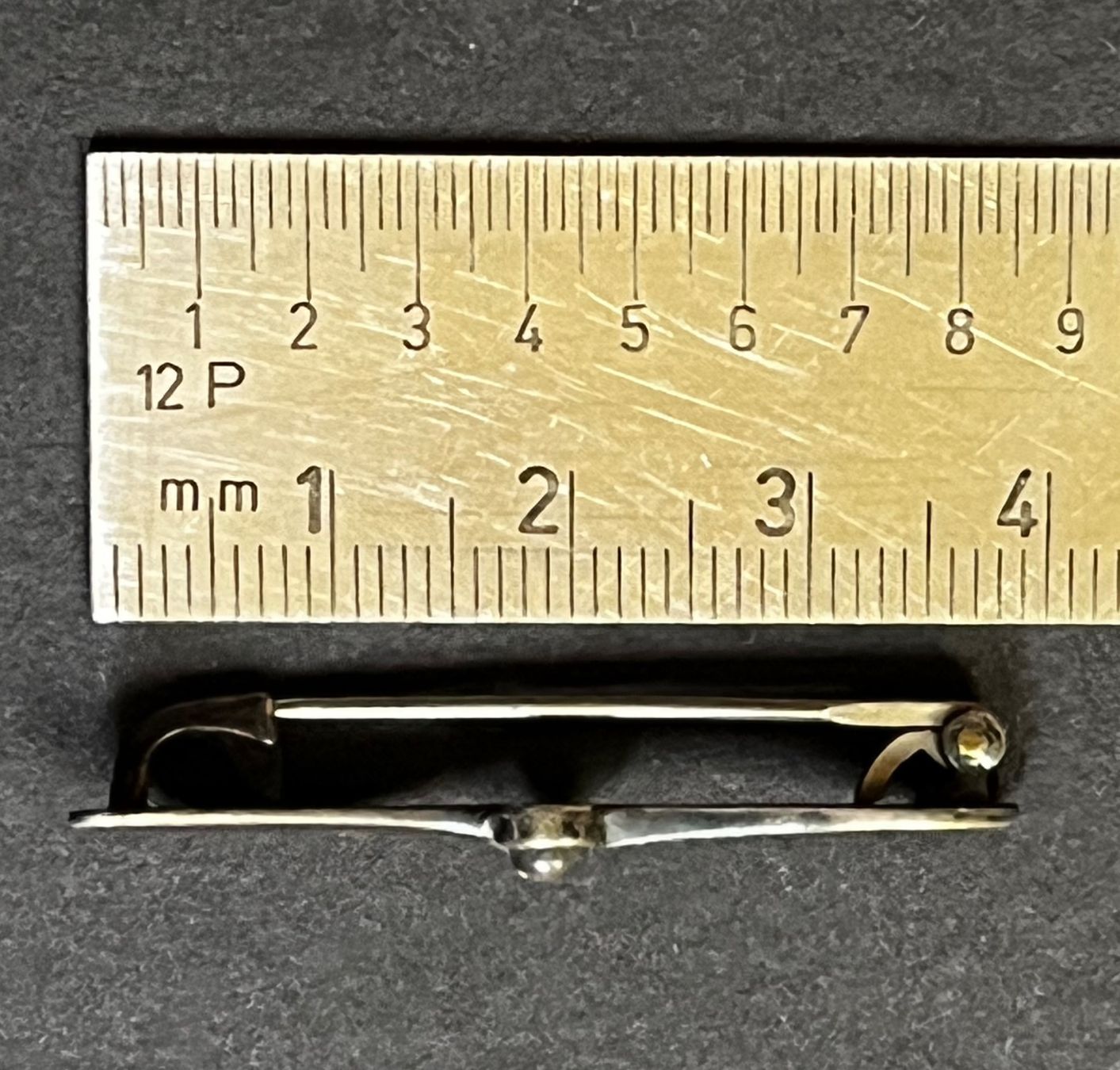 Spille & Fermagli: Antike Brosche "Flugzeugpropeller" - Silber – Usato da Zürich venduto da FV.vintage 4