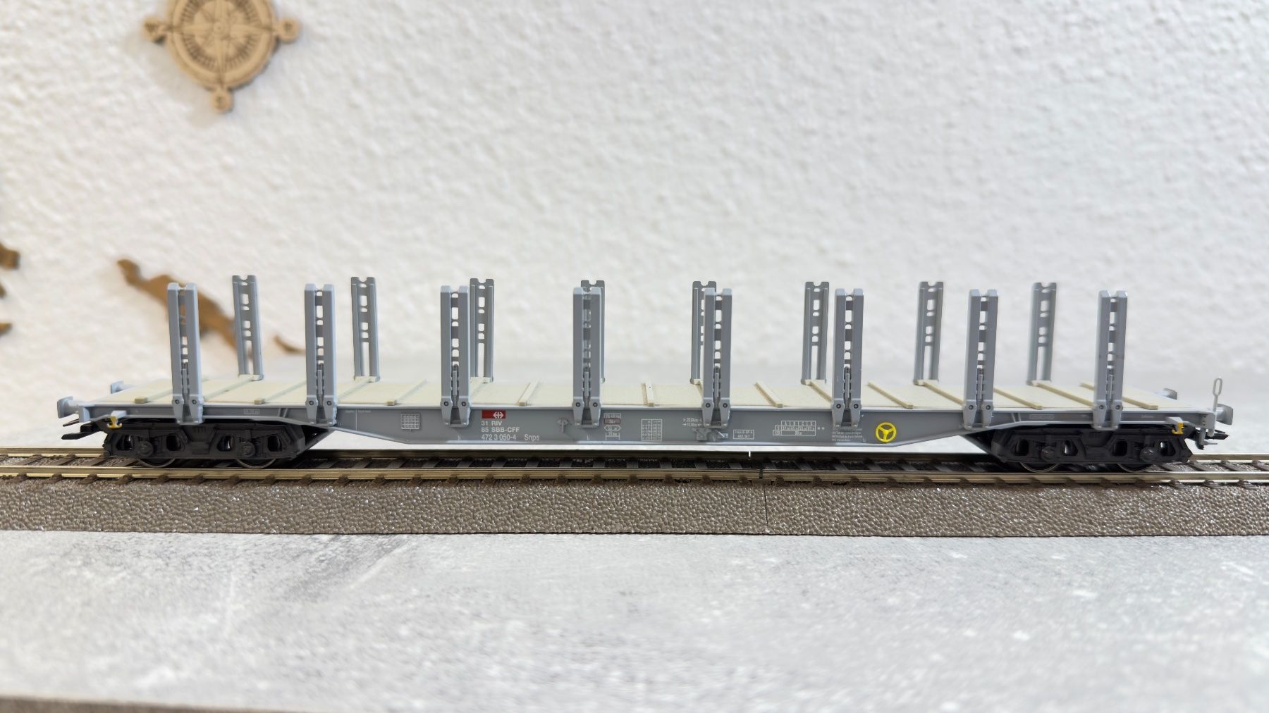 Märklin Modelleisenbahnen: Märklin Rugenwagen H0 / AC – Gebraucht aus Schlieren von rat_lq6b 1