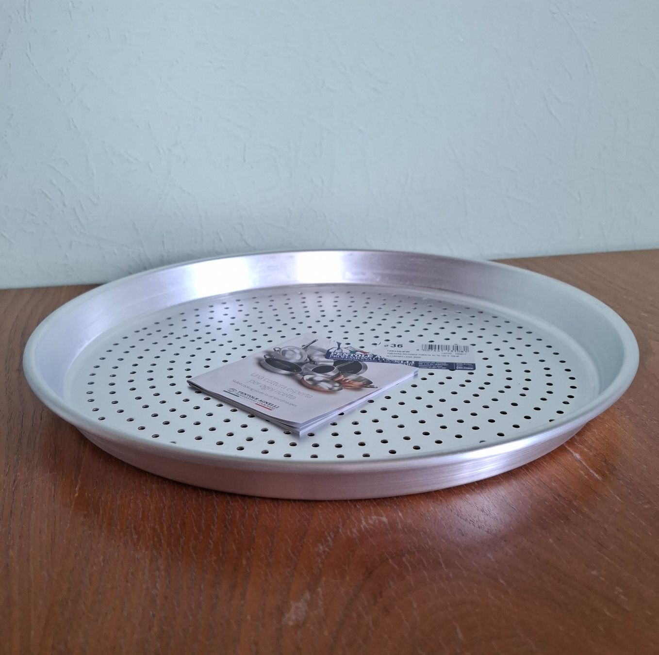 Teglie da forno: Pizzablech / Kuchenblech gelocht 36 cm – Nuovo (secondo la descrizione) da Reinach BL venduto da HeTra20 1