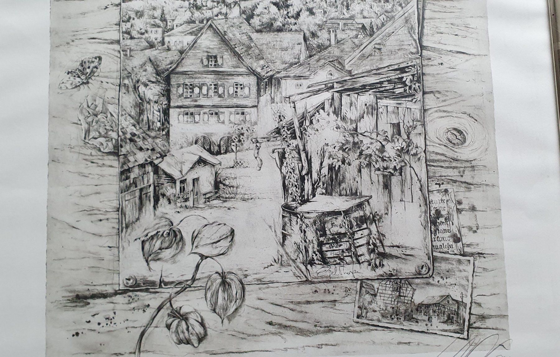 Grafiken & Lithographien: Bild - Lithographie, Kreuzlingen,  Egelshofen – Gebraucht aus Kreuzlingen von Rschweiz1 4