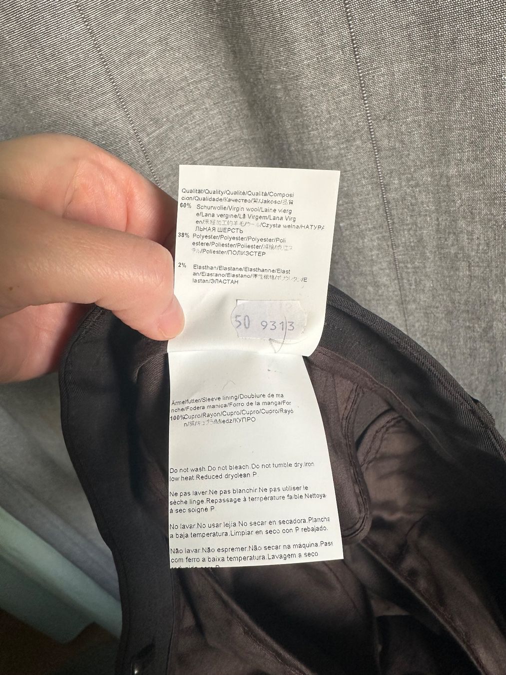 Hugo Boss Completi: Hugo Boss Herren Anzug – Usato da Uitikon Waldegg venduto da MGC 5