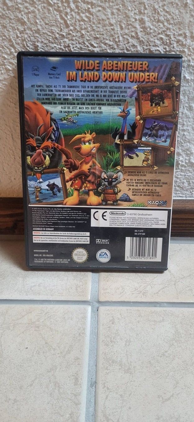 Nintendo Giochi: Gamecube Spiel - TY the Tasmanian Tiger – Usato da Münsingen venduto da Heroism2010 1