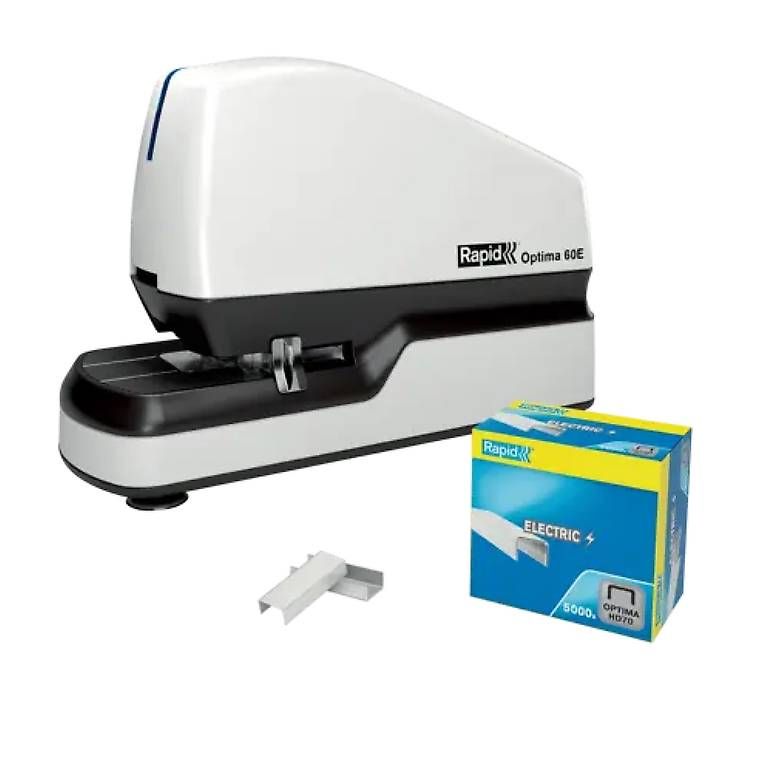 Rapid Tutte le macchine: Rapid Elektrisches Heftgerät Optima 60E – Nuovo e nell'imballaggio originale da Lachen SZ venduto da eyl_d7sz