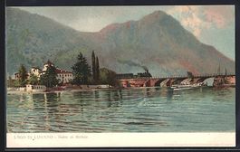 Litho Lugano, Ponte di Melide, Lago di L
