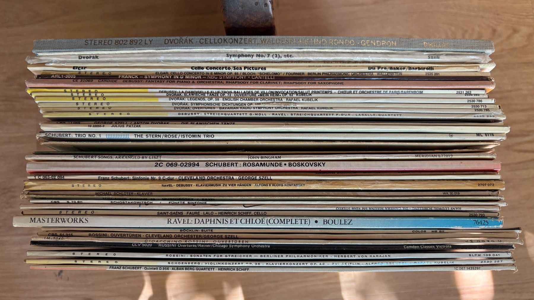 Dischi in vinile: Klassische Schallplattensammlung – Usato da Weinfelden venduto da pgy_wx2p 1