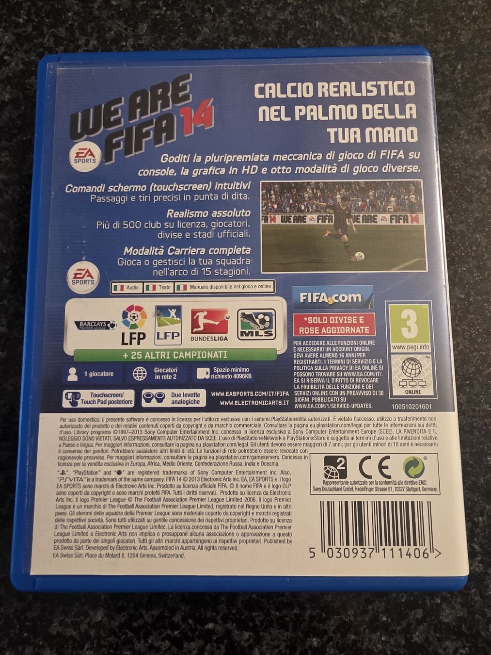 Giochi: Fifa 14 PS Vita – Usato da Chavornay venduto da Crash37 1