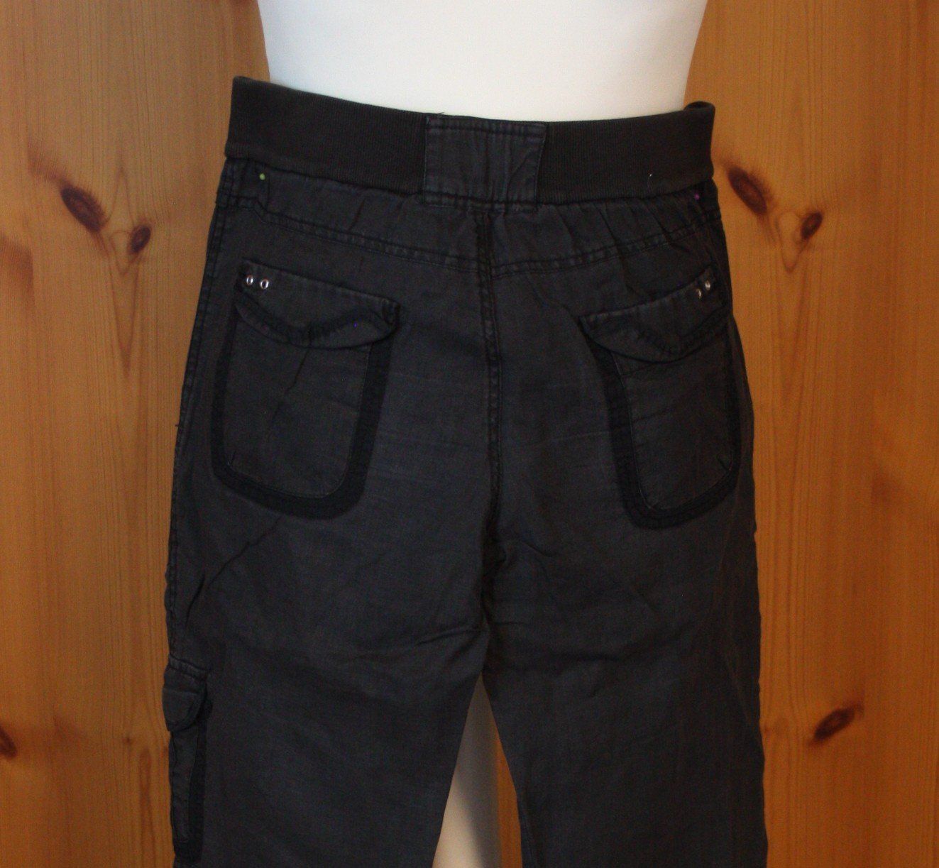 Hosen: Hose m. elastischem Bund schwarz Gr. L – Gebraucht aus Flüelen von Diversicum-Textil 7