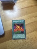 Yu-Gi-Oh Karte Brennendes Land Zauberkarte