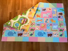 Spielmatte Baby Care Busy Farm