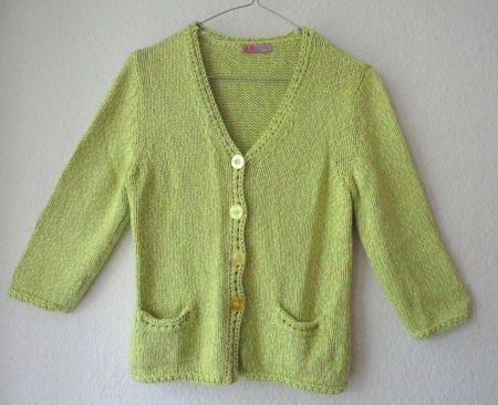 Strickjacke grün Designt Uta Raasch grün Gr.38