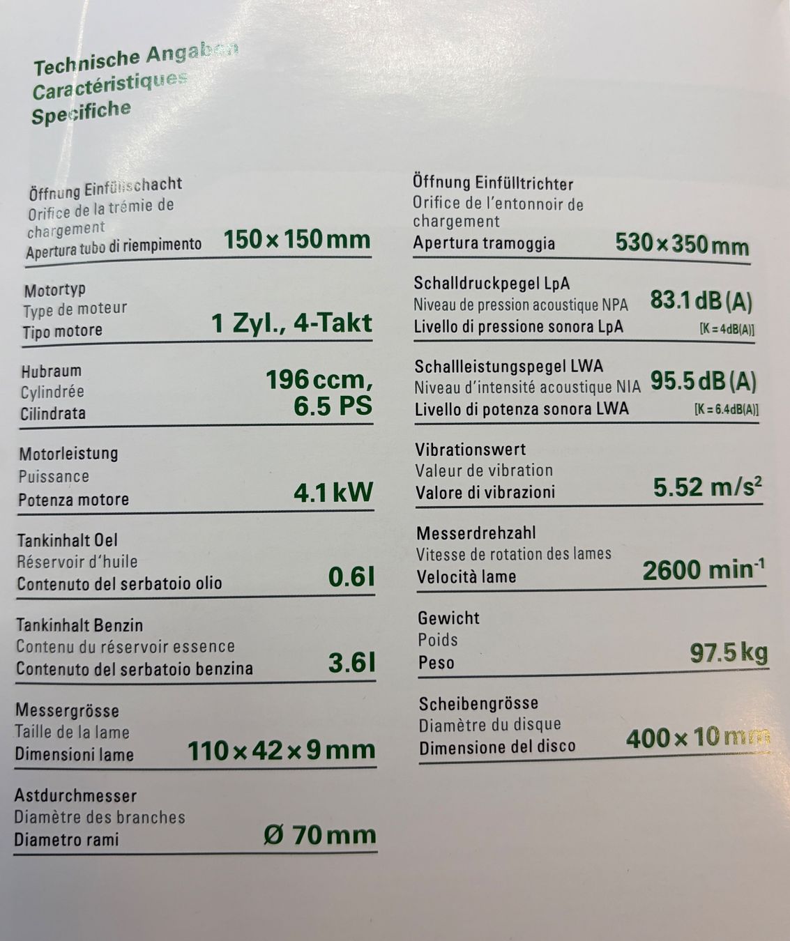 Trinciatrici: Häcksler Benzin 6.5 PS, neu – Nuovo (secondo la descrizione) da Niederteufen venduto da Stimpi 4