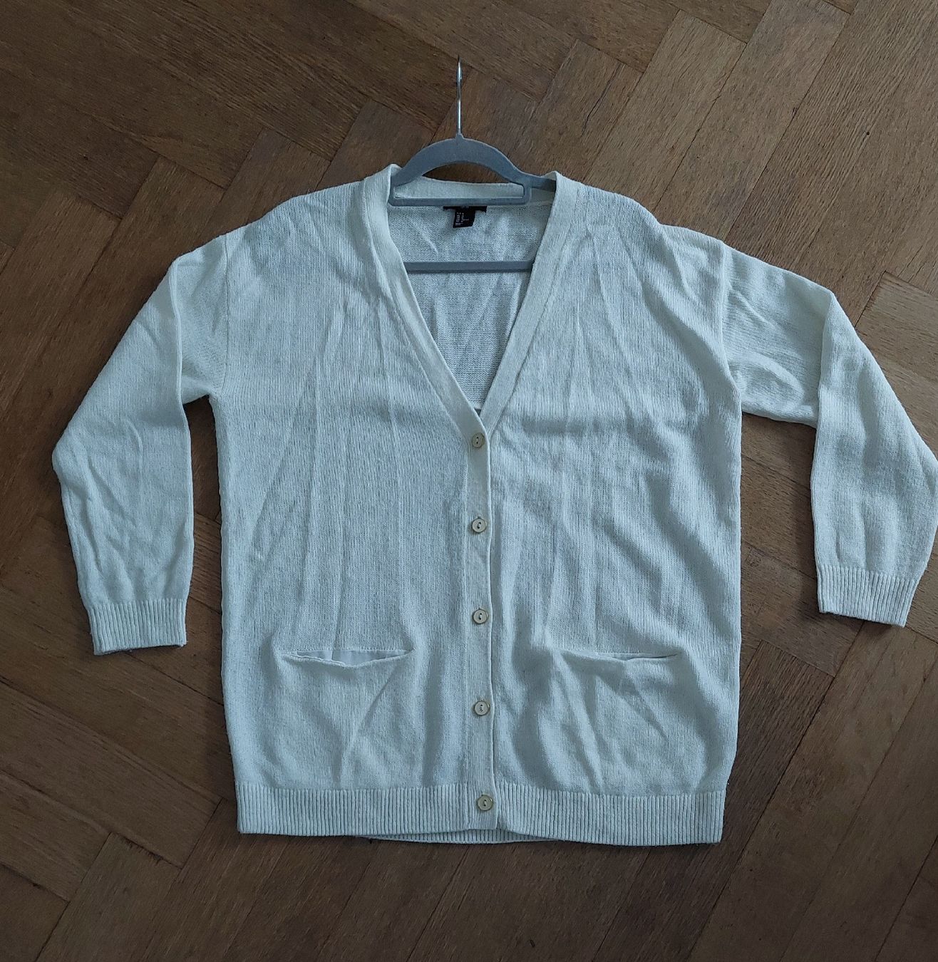 H&M Jacken: Weisser Cardigan – Gebraucht aus Basel von sar_xyg5 1