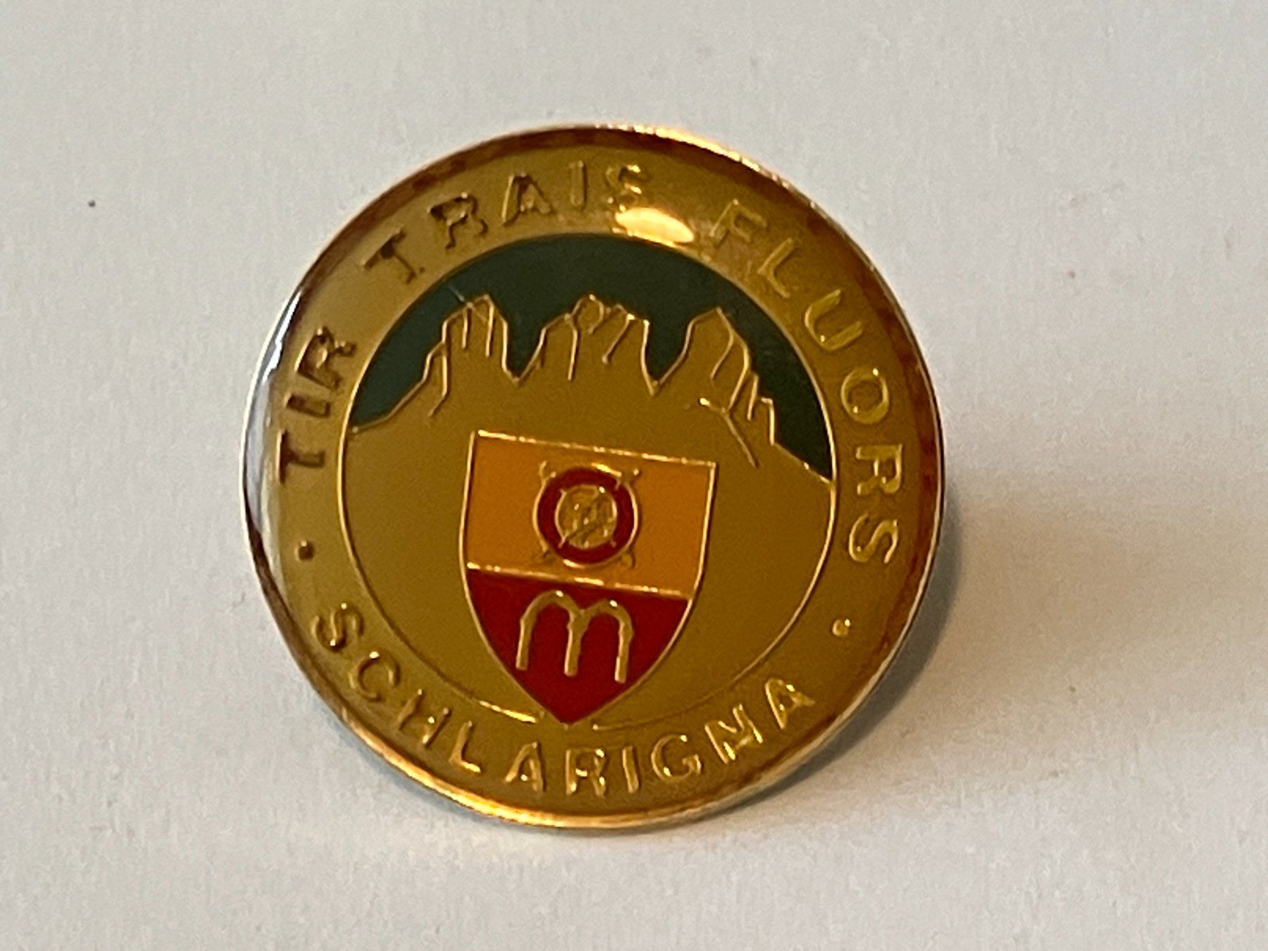 Placchette & Badge: 1 Pin Tir Trais Fluors Schlarigna – Usato da Basel venduto da djwwpp