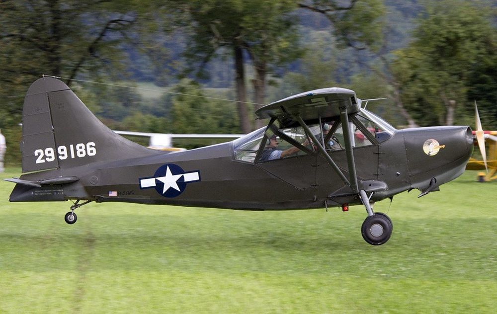 Schweizer Armee Toppe: Stinson L-5 Flugzeug Patch – Nuovo (secondo la descrizione) da Zürich venduto da T62om 1