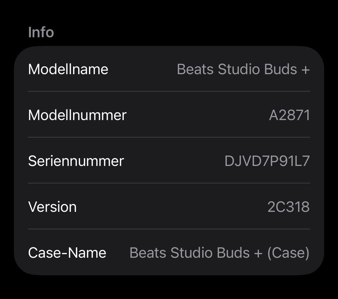 Beats Kopfhörer: Beats Studio Buds+ – Schwarz/Gold – A2871 – Gebraucht aus Oensingen von MirrorWoodAndMore 4