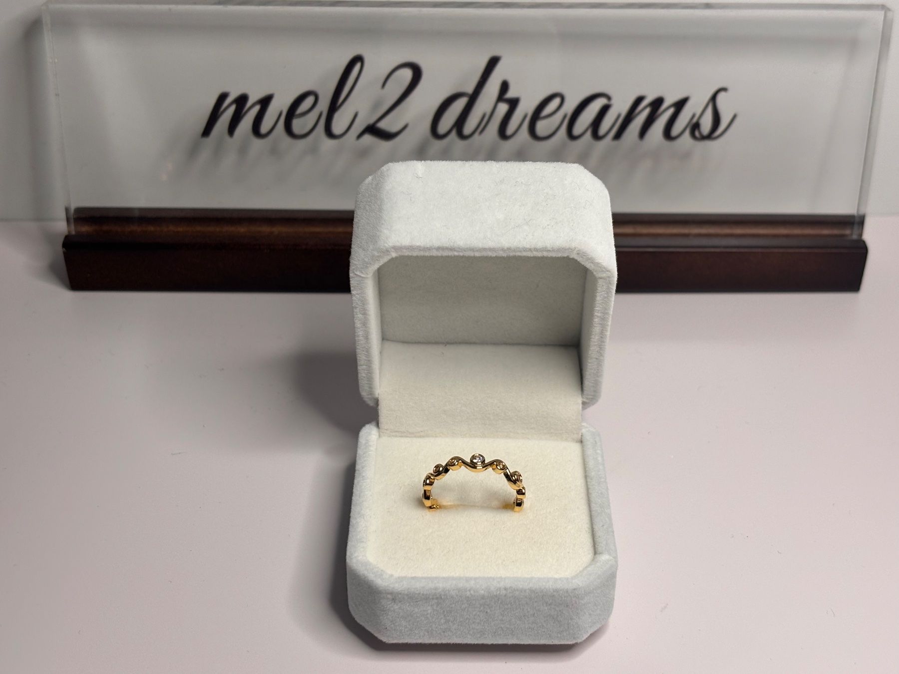 Anelli: Bague plaquée or ✨ – Nuovo (secondo la descrizione) da Lausanne venduto da mel2dreams 4