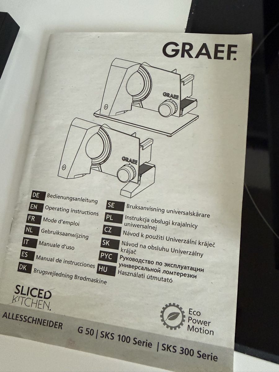 Graef Elettrodomestici da cucina: Graef Allesschneider Brotschneidemaschine – Usato da Zürich venduto da janni_jj12 9