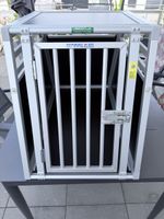 Hundetransportbox Schmidt-Box Aluminium gut erhalten
