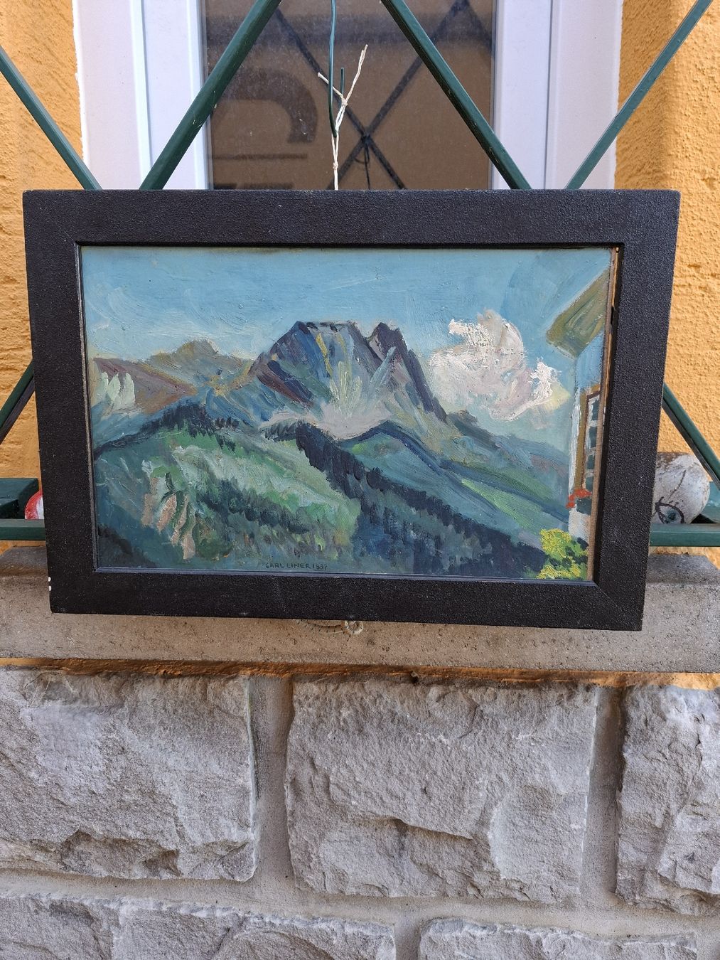 Tableaux: tableau carl liner – D'occasion à Villeneuve par BibiVintage