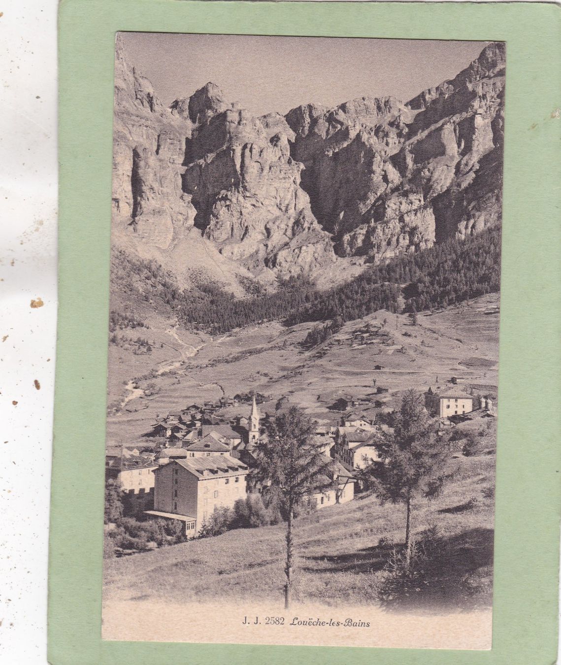 Cartoline postali: Louëche-les-Bains Leukerbad 1919 – Usato da Herisau venduto da Lisegrat2008