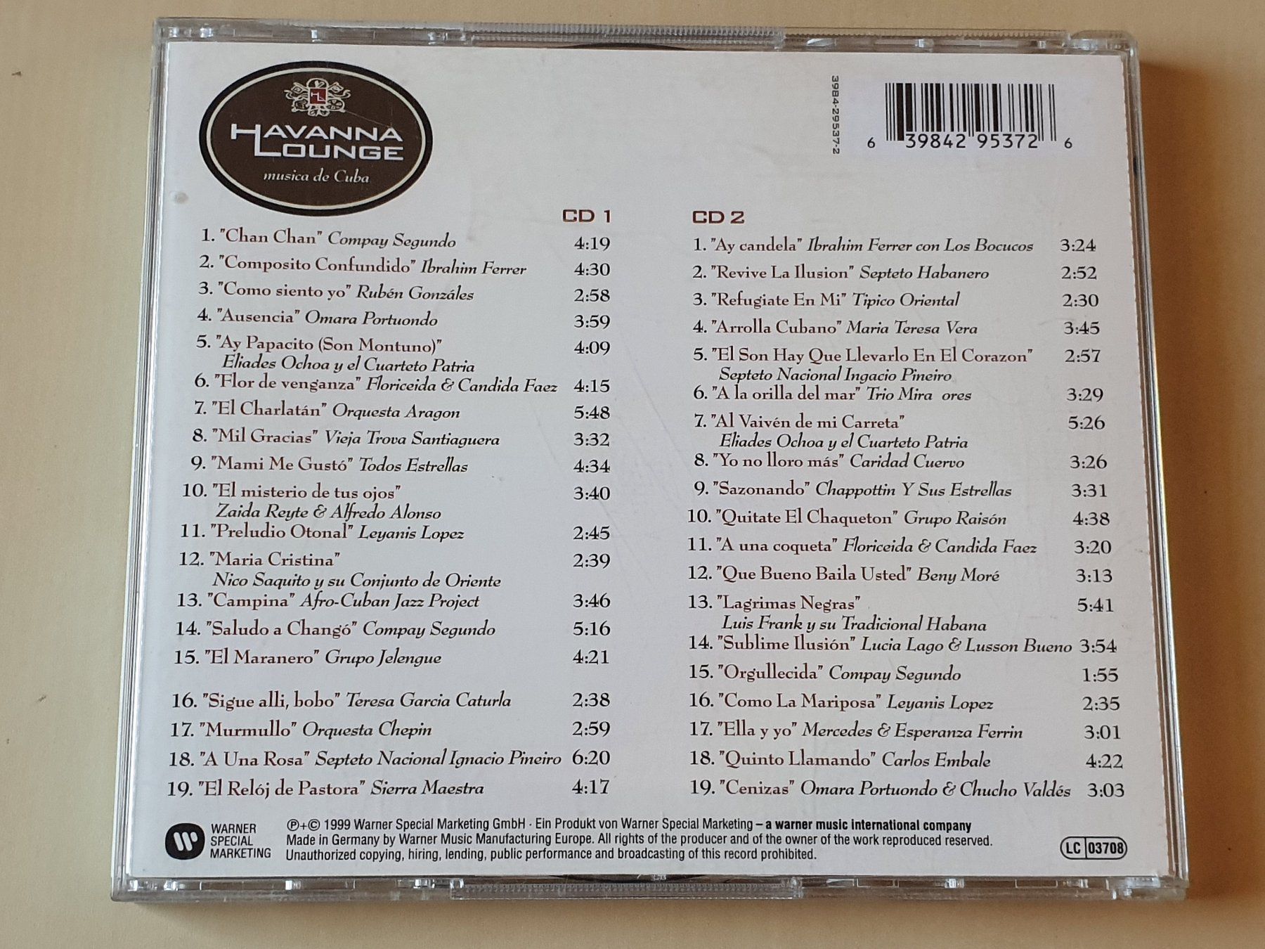CD: Havanna Lounge – Usato da Stansstad venduto da collectorsshop 1