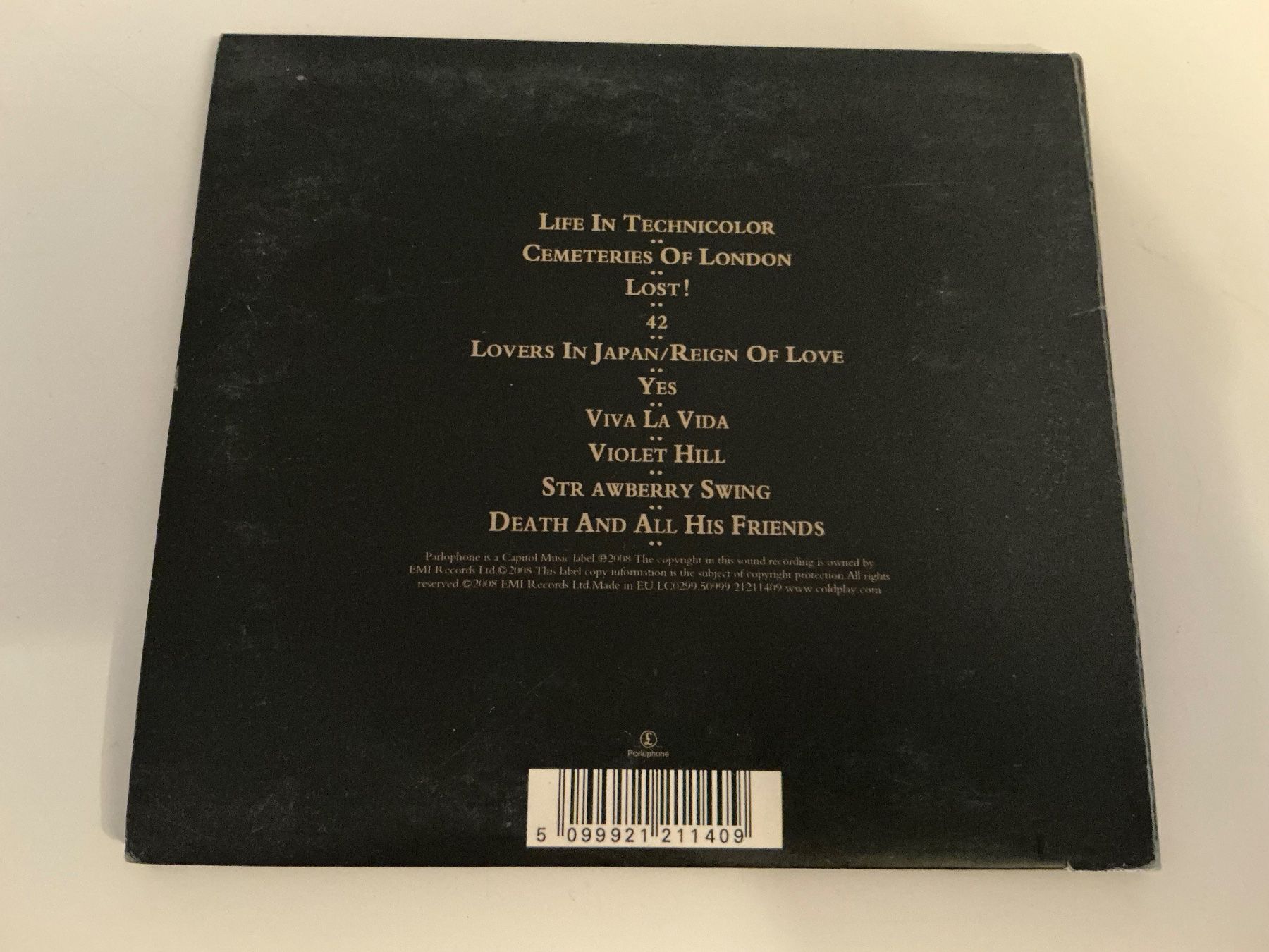 CD: Coldplay / Viva La Vida / Digi / 2008 – Usato da Dübendorf venduto da Shreck 1