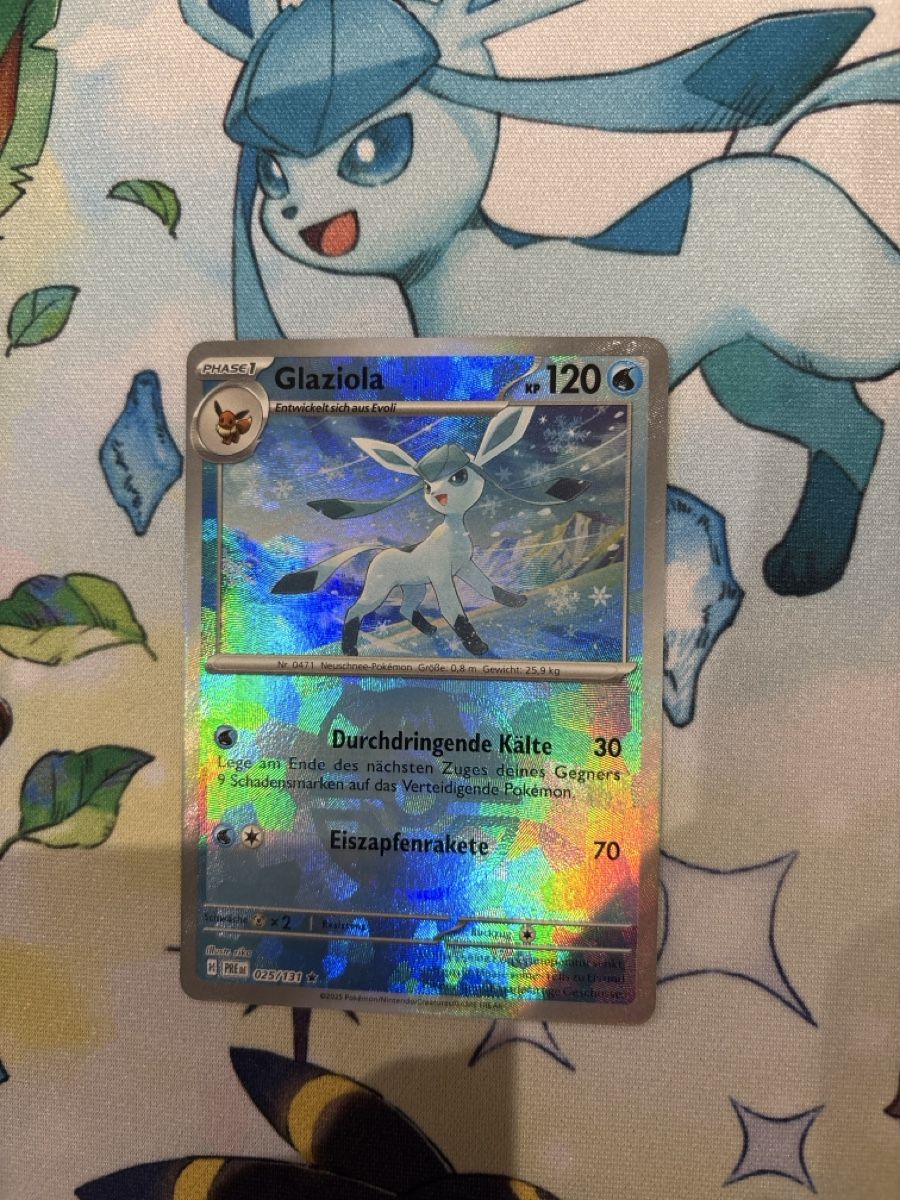 Pokémon Sammelbilder & Trading cards: Masterball Glaziola PRE 025  – Neu (gemäss Beschreibung) aus Reinach BL von oli_nbx7