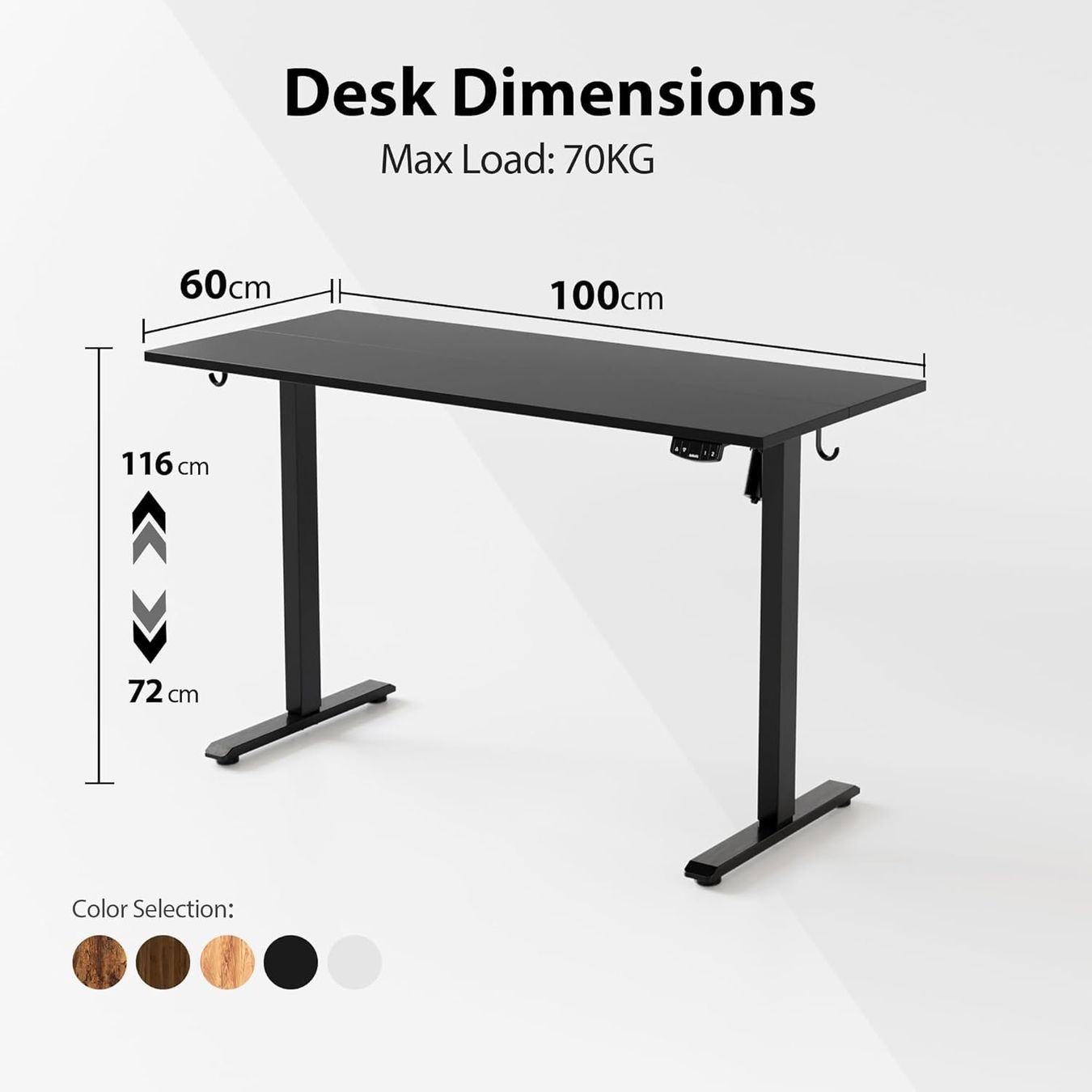 Bureaux: Computertisch Schreibtisch Höhenverstellbar Ergonomischer – Neuf avec emballage d'origine à Dörflingen par Nixhub 5