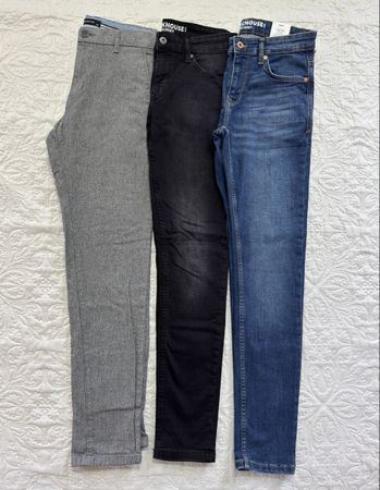 3x Hosen, Gr. 170 Jungen, neuwertig!