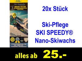18. & 20. JUNI 🟡  Ski-Pflege 20x Stück SKI SPEEDY® /345x
