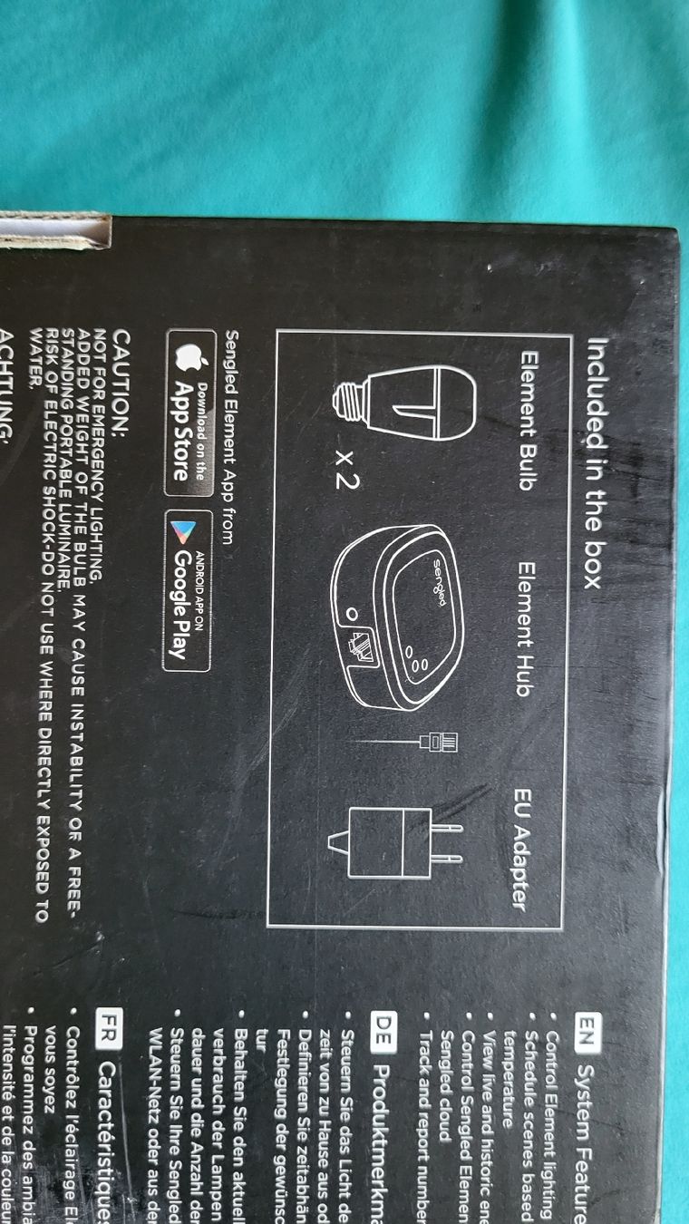 Lampen: Sengled Element Lampadina LED + Smart Control – Neu und originalverpackt aus Splügen von man_9l5w 1
