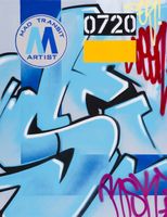 Toile street art Seen "the Godfather of Graffiti" enchassée