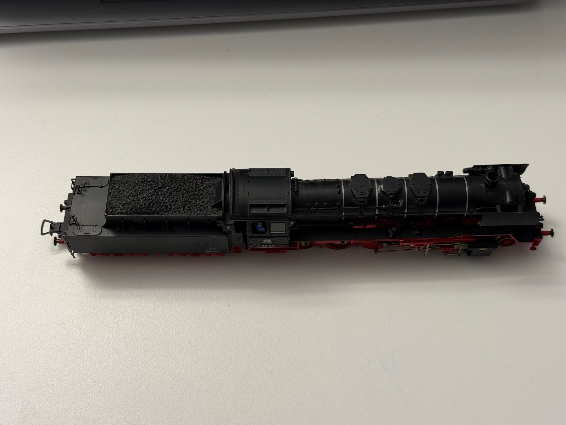 Fleischmann Modelleisenbahnen: FLM 4805 DB BR 50 Schwere Dampflok / DC HO – Gebraucht aus Jonschwil von sutfra12 4