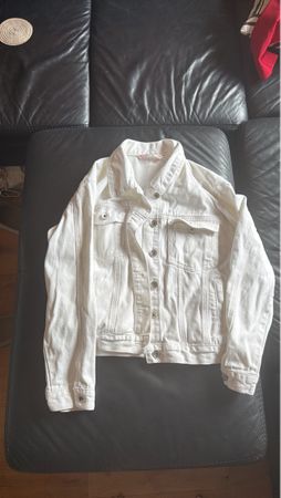 White Denim Jacket SizeS- M