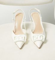 Elegante Mango Slingpumps, Weiss, Gr. 40 Neuwertig!
