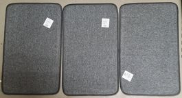 3 Stk. Türvorlege Fussmatte Eingangsteppich 80x50cm