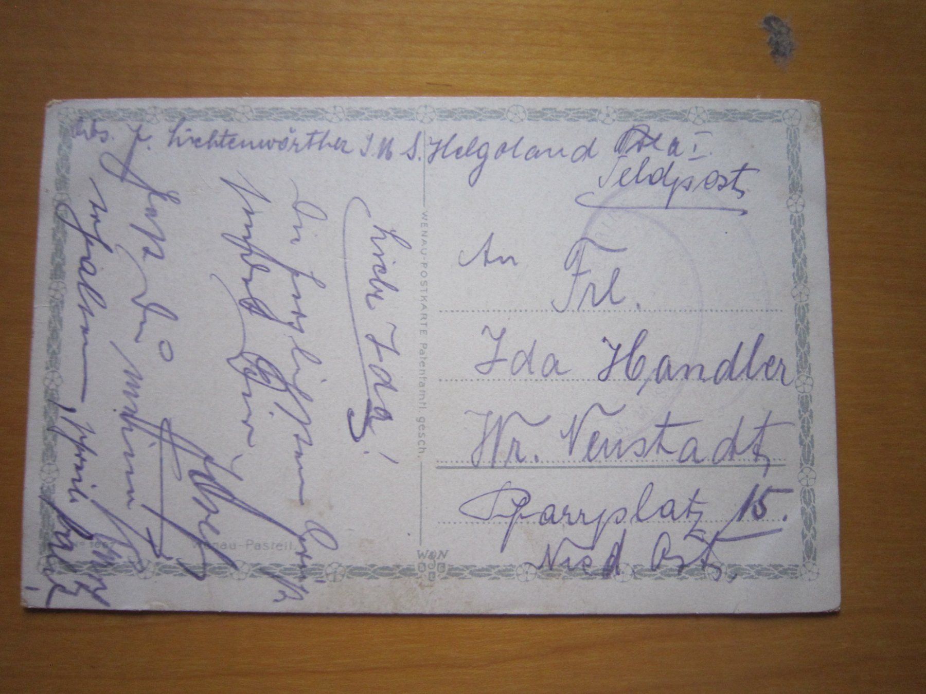 Ansichtskarten: No 17 schöne Postkarte Segelschiff – Gebraucht aus Gordola von Polentaefung 1