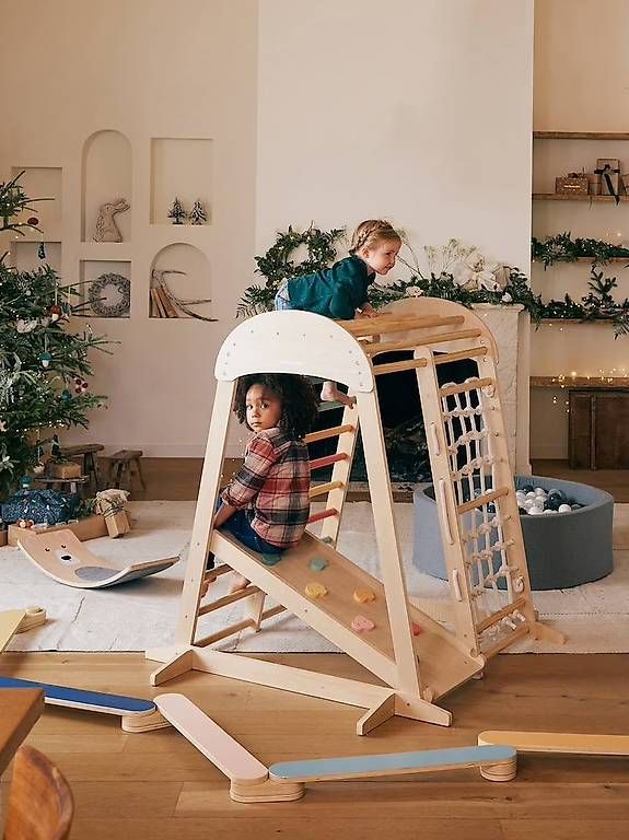 Spielzeuge: Parcours de motricité intérieur en bois FSC®  – Gebraucht aus Bouveret von bfvmafra 3
