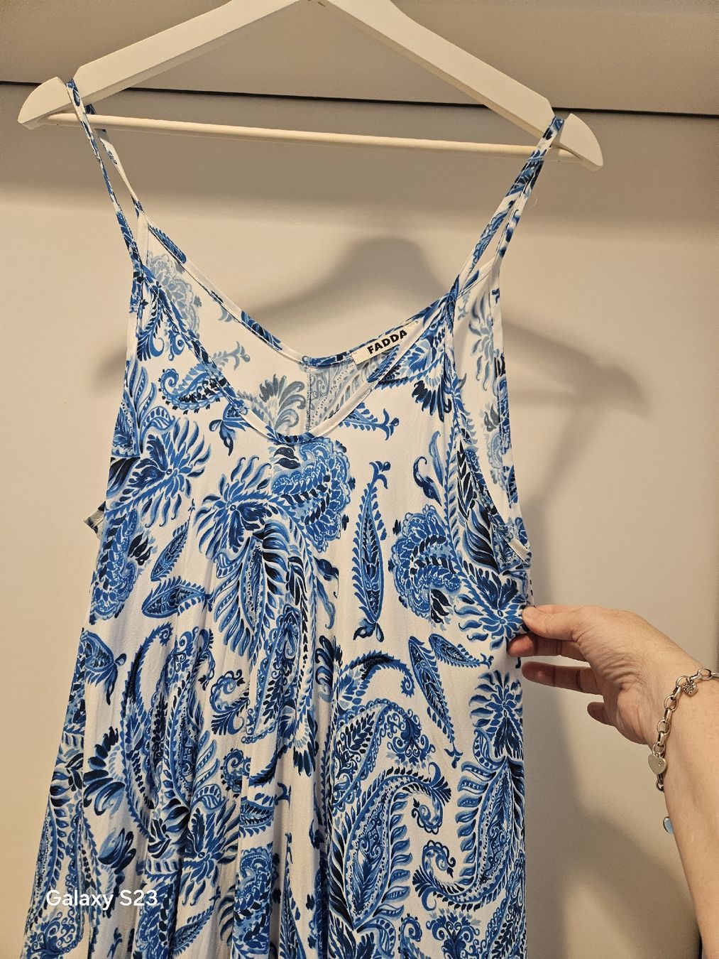Vestiti: FADDA - Sommerkleid - blau weiss – Usato da Bünzen venduto da Milly32 7