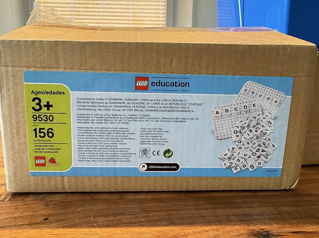Lego Spielzeuge: LEGO education 9530 / Buchstaben / Lernspiel – Neu und originalverpackt aus Wasterkingen von GrhAli