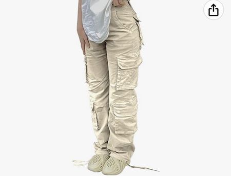 BEIGE CARGOHOSEN