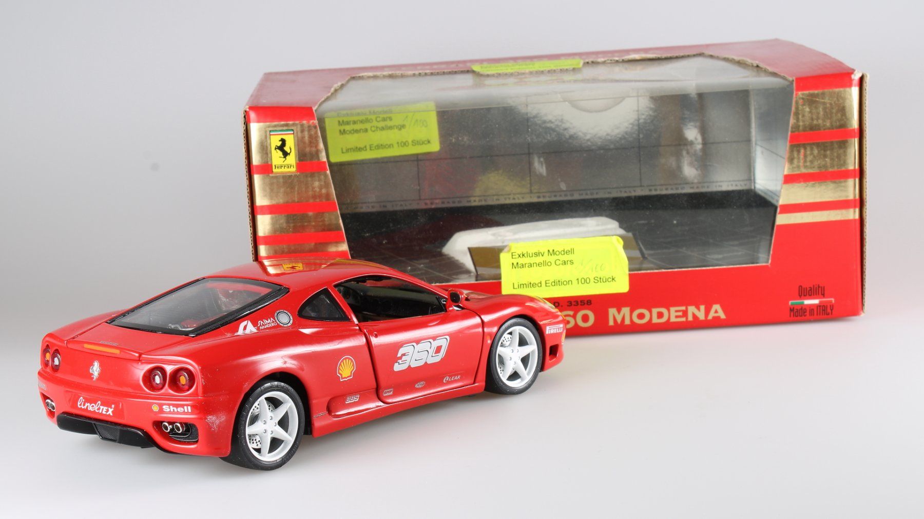 Bburago Modellini d'auto: Ferrari 360 Modena Challenge  1 von 100 – Usato da Gossau SG venduto da mifab