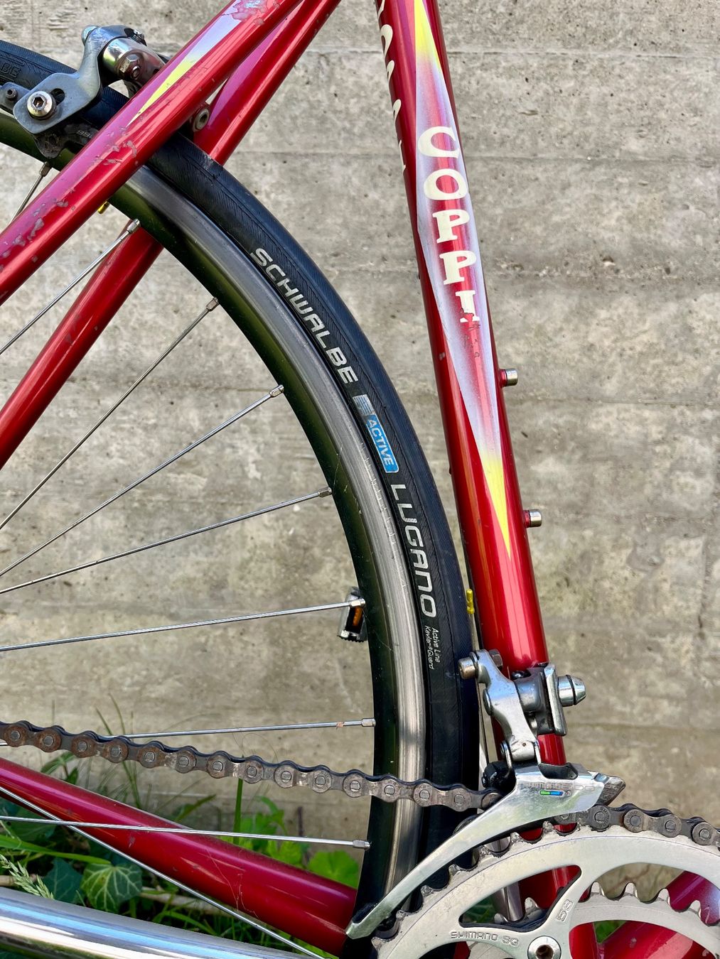 Vélos: FAUSTO COPPI Rennrad 1986 – D'occasion à Basel par and_s2cg 5