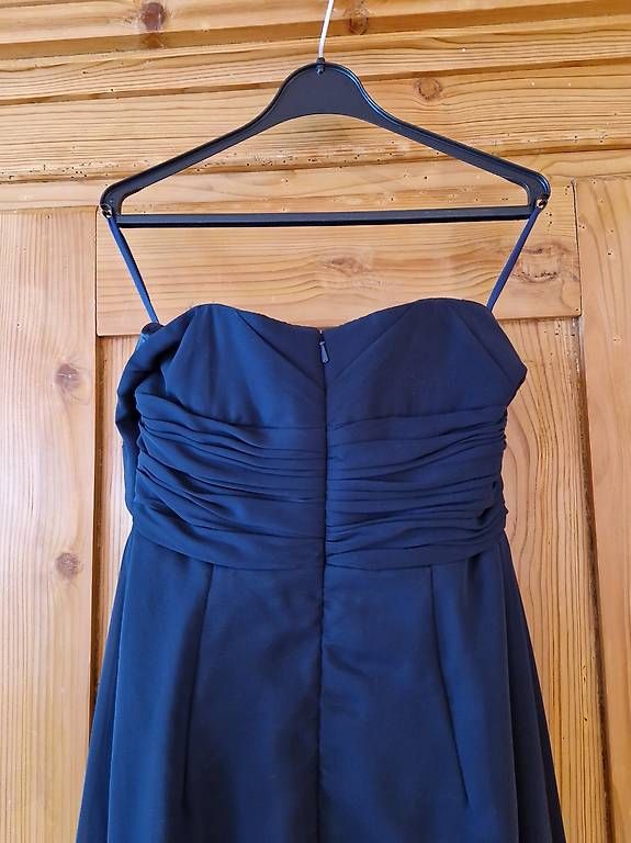 Vestiti: Abendkleid, dunkelblau, mit Applikationen, Gr. 36 – Nuovo (secondo la descrizione) da Nussbaumen TG venduto da cherry_lady 4