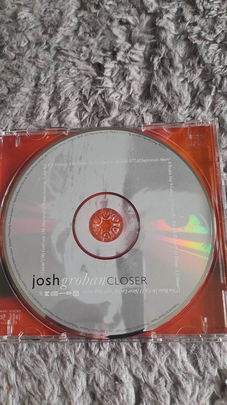 CD: JOSH GROBAN      CLOSER     CD – Usato da Wetzikon ZH venduto da Ramones01 2